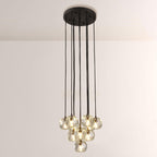 14 Inch Crystal Cluster Chandelier – Boule