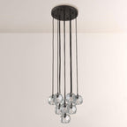 14 Inch Crystal Cluster Chandelier – Boule