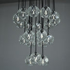 19 Inch Crystal Cluster Chandelier – Boule