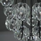 19 Inch Crystal Cluster Chandelier – Boule