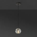 5 Inch Globe Crystal Cord Pendant Light – Boule
