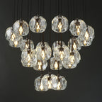 24 Inch Globe Crystal Cascading Chandelier – Boule
