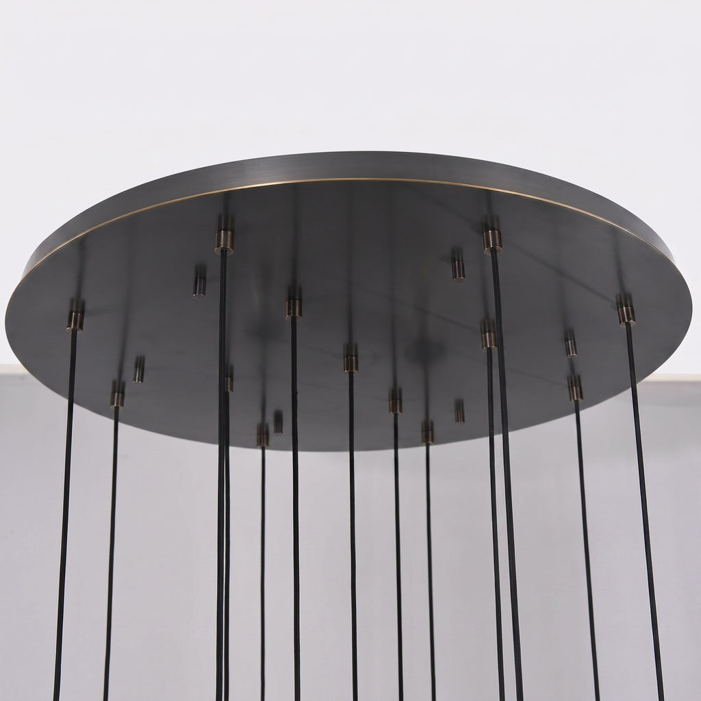 24 Inch Crystal Globe Cascade Chandelier – Boule