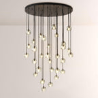 40 Inch Globe Crystal Cascading Chandelier – Boule