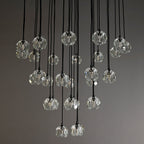 30 Inch Crystal Cluster Chandelier – Boule