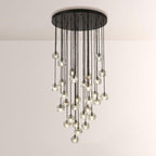 30 Inch Crystal Cluster Chandelier – Boule