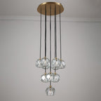 14 Inch Crystal Cluster Chandelier – Boule