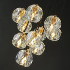 14 Inch Crystal Cluster Chandelier – Boule