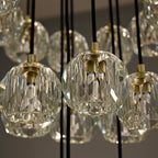 19 Inch Crystal Cluster Chandelier – Boule