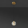 5 Inch Globe Crystal Cord Pendant Light – Boule
