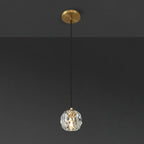 5 Inch Globe Crystal Cord Pendant Light – Boule