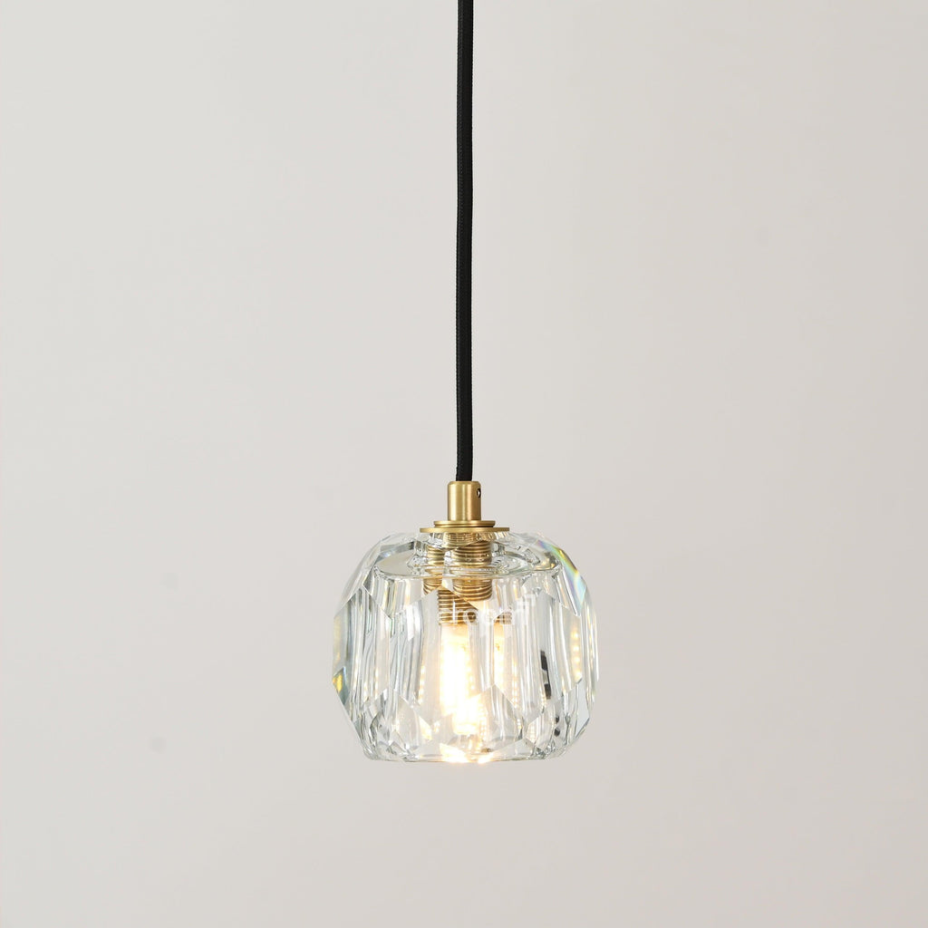 5 Inch Globe Crystal Cord Pendant Light – Boule
