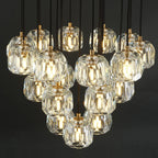 24 Inch Globe Crystal Cascading Chandelier – Boule
