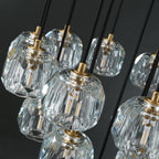 24 Inch Globe Crystal Cascading Chandelier – Boule