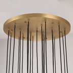 24 Inch Globe Crystal Cascading Chandelier – Boule