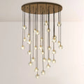40 Inch Globe Crystal Cascading Chandelier – Boule