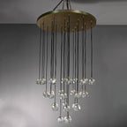 30 Inch Crystal Cluster Chandelier – Boule