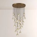 30 Inch Globe Crystal Cascading Chandelier – Boule