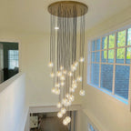 30 Inch Globe Crystal Cascading Chandelier – Boule