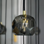30 Inch Smoked Crystal Cluster Chandelier – Boule