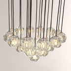 24 Inch Globe Crystal Cascading Chandelier – Boule