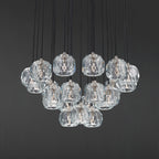 24 Inch Globe Crystal Cascading Chandelier – Boule