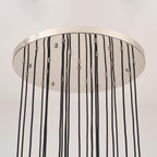 24 Inch Globe Crystal Cascading Chandelier – Boule