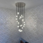 24 Inch Globe Crystal Cascading Chandelier – Boule