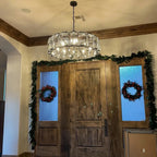43 Inch Crystal Round Chandelier - Harlow