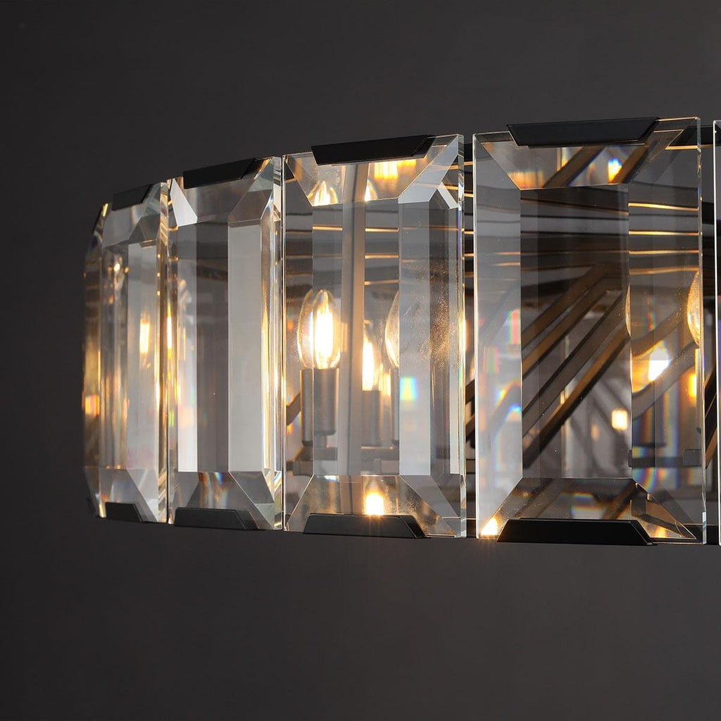 43 Inch Crystal Round Chandelier - Harlow
