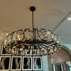 60 Inch Crystal Round Chandelier - Harlow