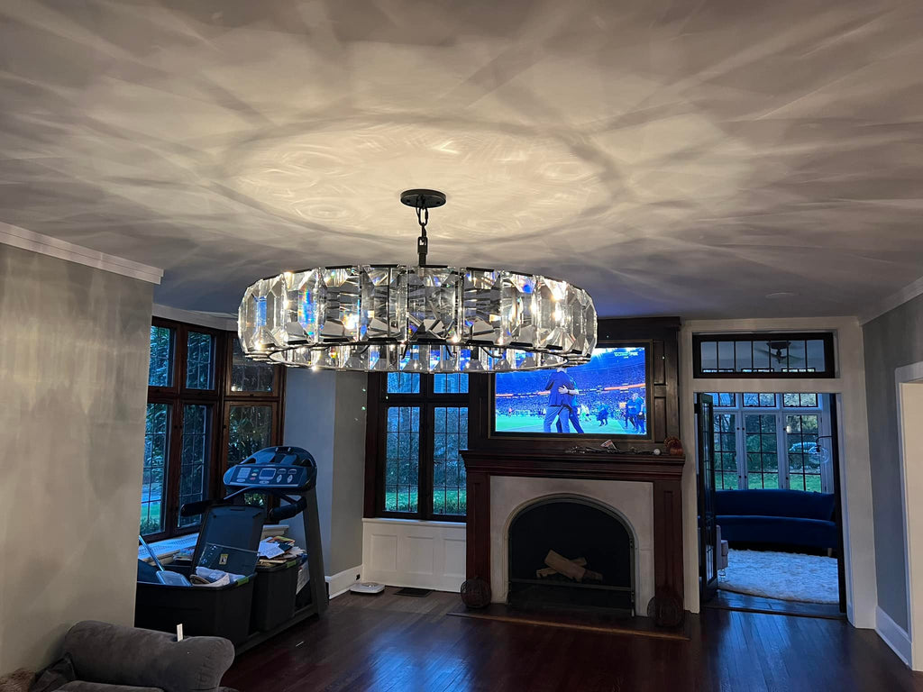 60 Inch Crystal Round Chandelier - Harlow