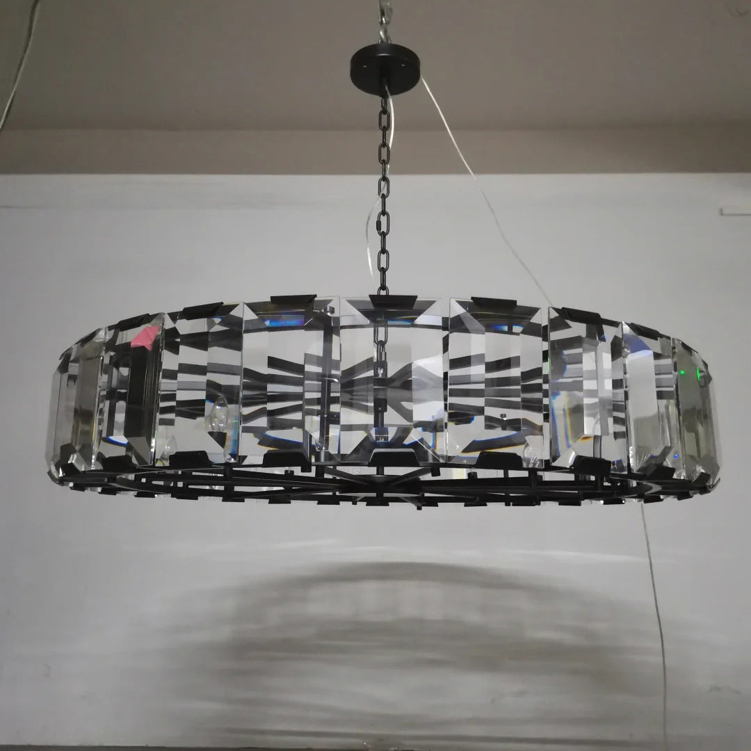 60 Inch Crystal Round Chandelier - Harlow