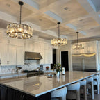 31 Inch Crystal Round Chandelier - Harlow