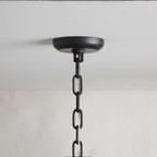 31 inch Crystal gold black round modern dining room bedroom chandelier