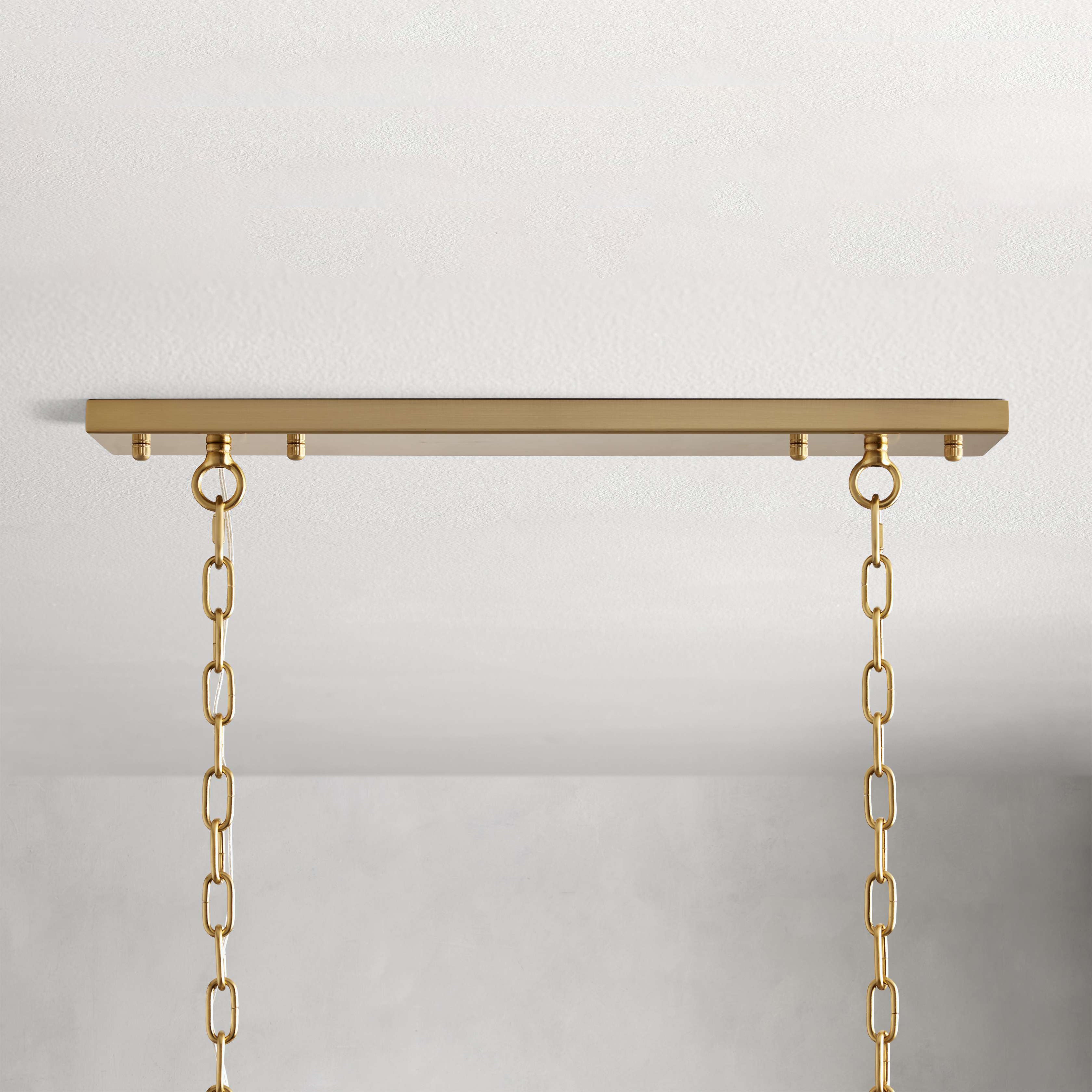 42 inch large Crystal gold black Rectangular modern dining room chandelier