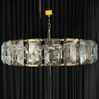 43 Inch Crystal Round Chandelier - Harlow