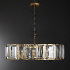 43 Inch Crystal Round Chandelier - Harlow