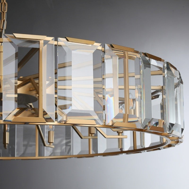 60 Inch Crystal Round Chandelier - Harlow