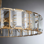 60 Inch Crystal Round Chandelier - Harlow