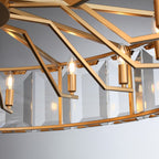 60 Inch Crystal Round Chandelier - Harlow
