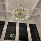 60 Inch Crystal Round Chandelier - Harlow