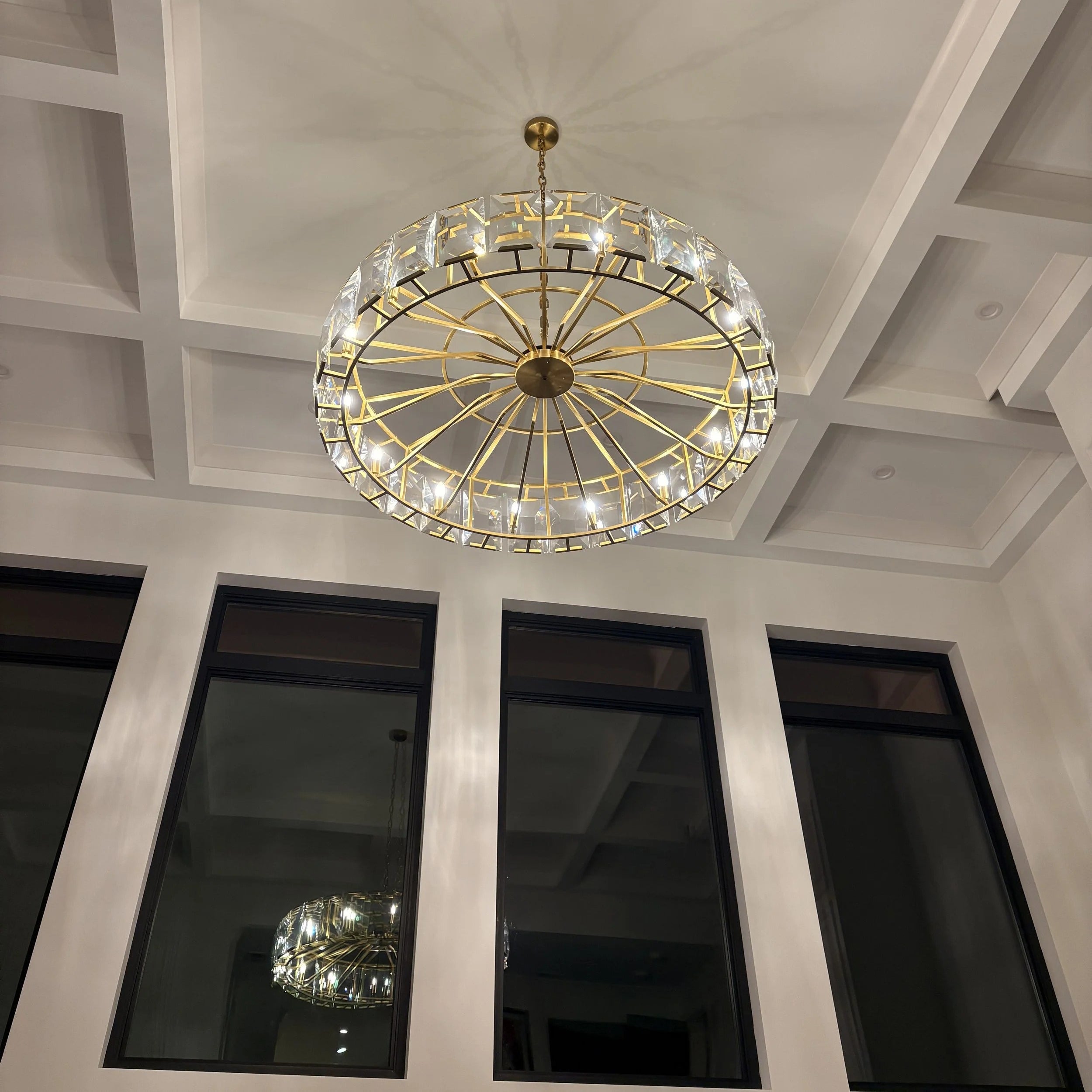 60 Inch Crystal Round Chandelier - Harlow