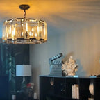 19 Inch Crystal Round Chandelier - Harlow