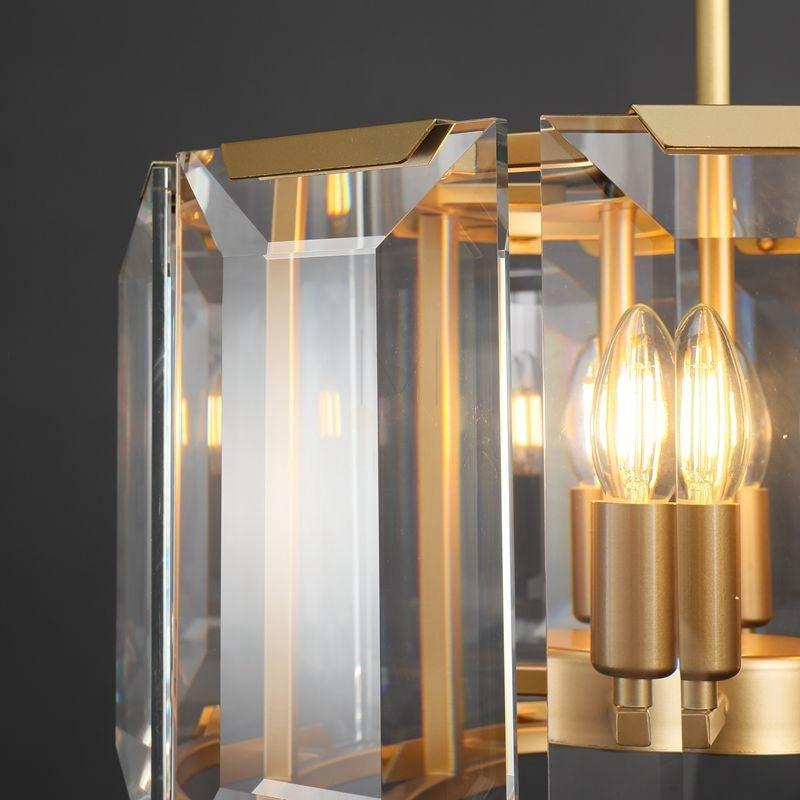 19 Inch Crystal Round Chandelier - Harlow