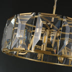 31 Inch Modern Crystal Round Chandelier - Harlow