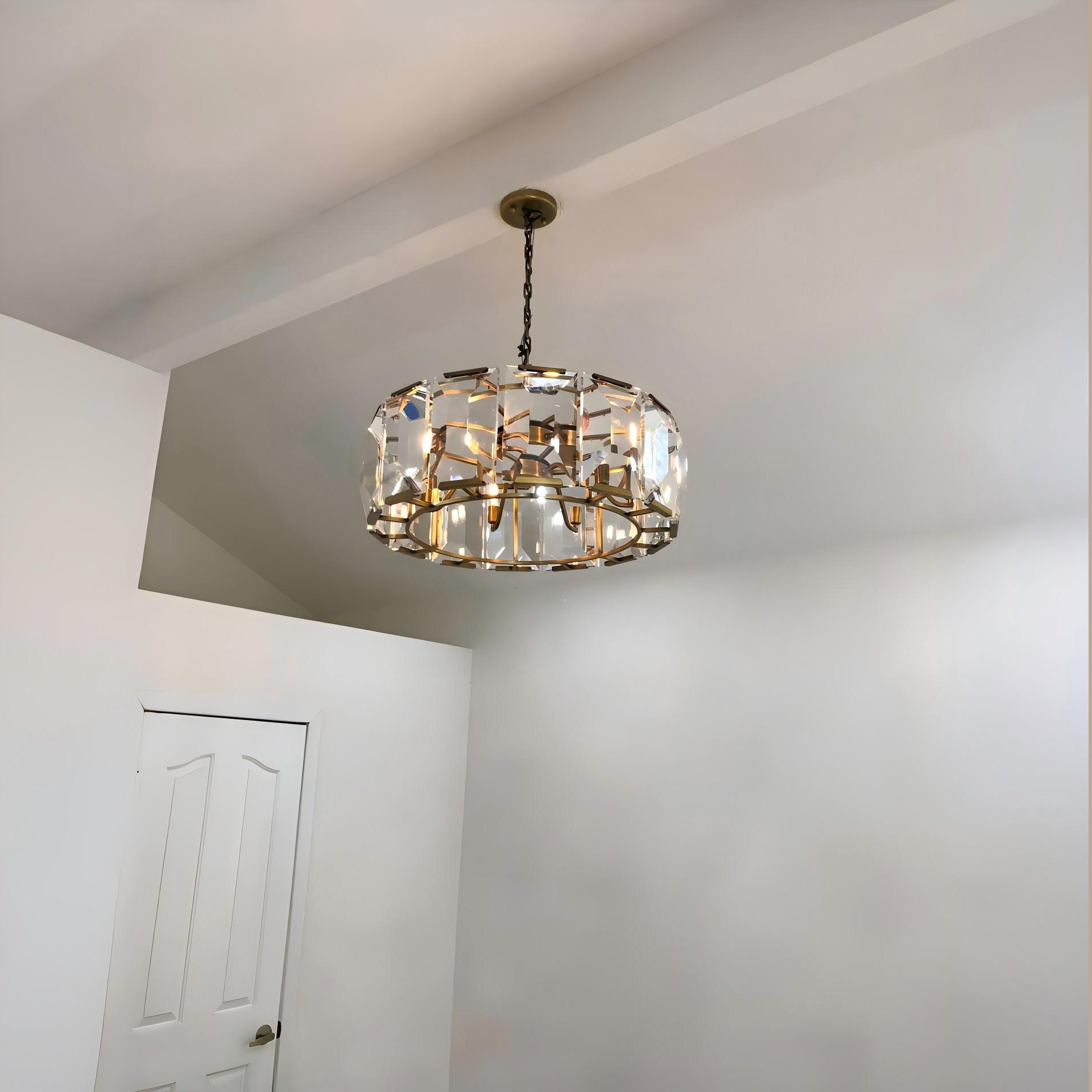 31 Inch Crystal Round Chandelier - Harlow
