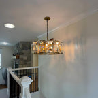 31 Inch Crystal Round Chandelier - Harlow