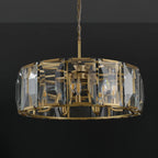31 Inch Crystal Round Chandelier - Harlow