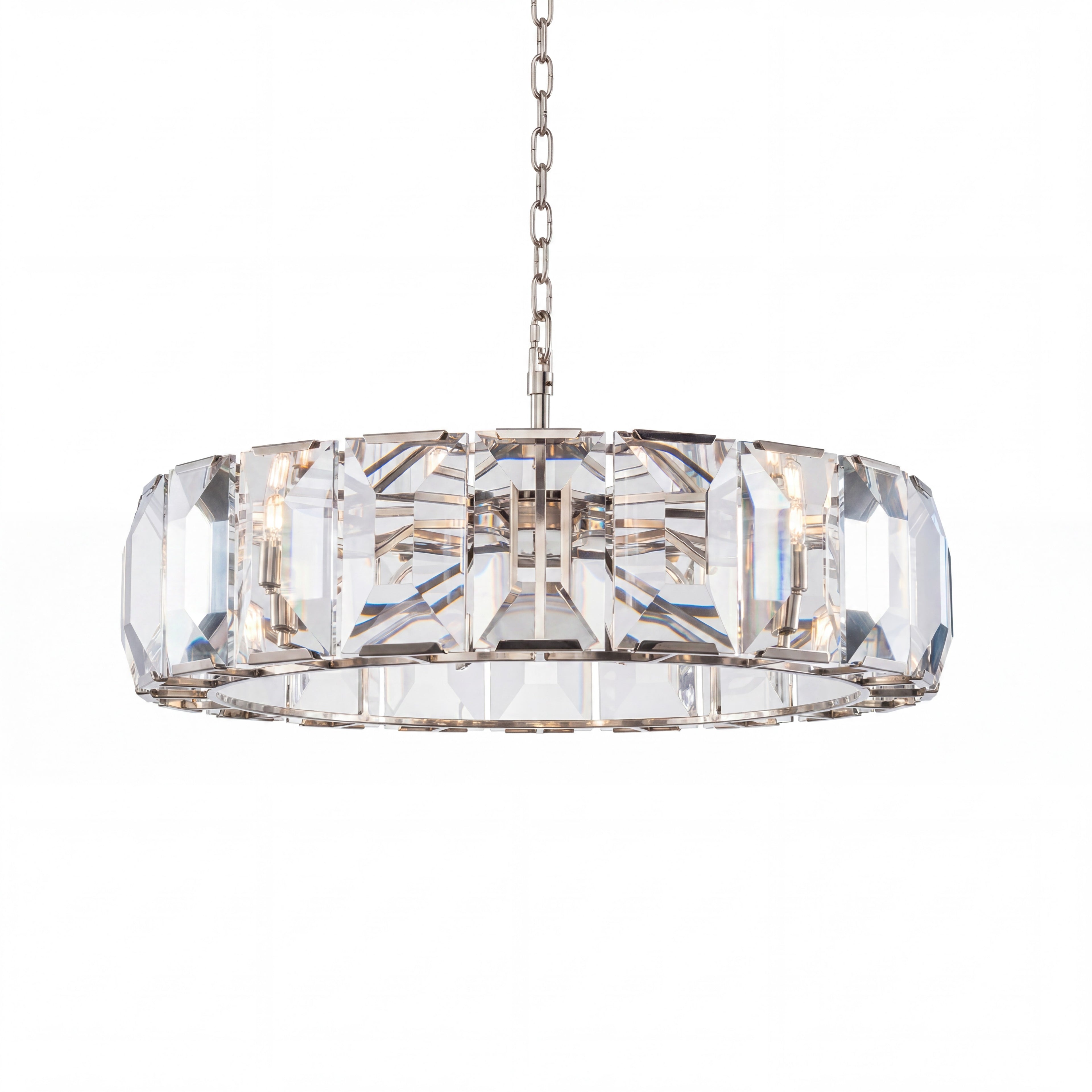 43 Inch Crystal Round Chandelier - Harlow